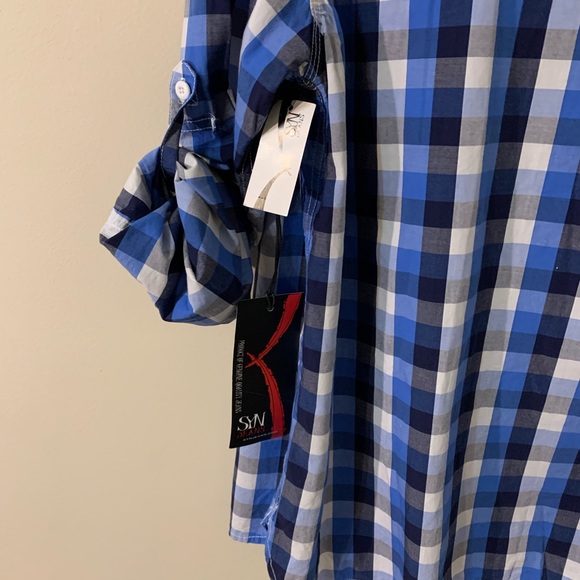 Syn Jeans Men’s Snap Front Shirt - Picture 16 of 16